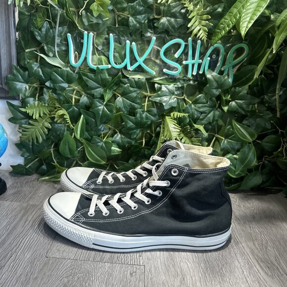Converse All Star Size 14 Black Chuck Taylor EU 49 Men’s - Picture 4 of 9